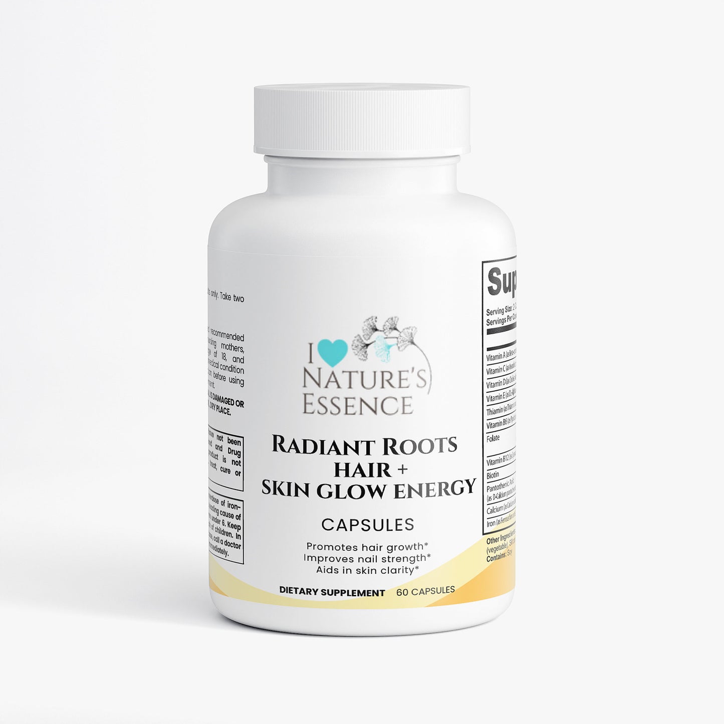 Radiant Roots Nourishes Hair, Skin, and Nails